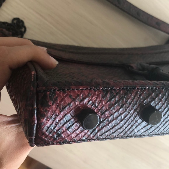 Rebecca Minkoff MAC Python Crossbody Clutch - Picture 5 of 8